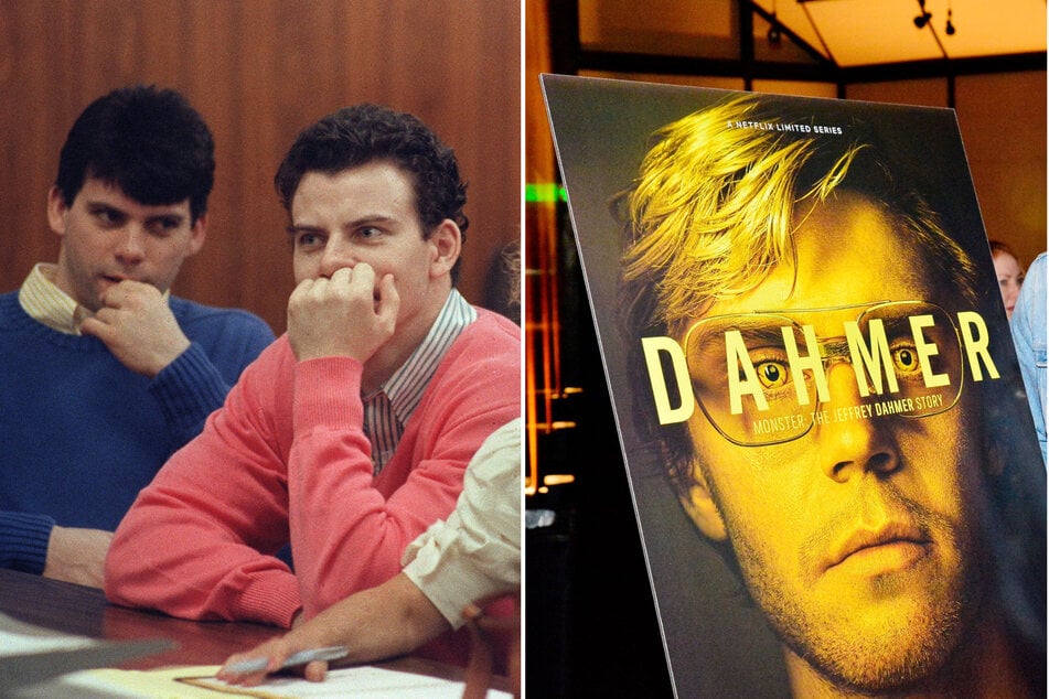 Season 2 of the Netflix anthology series Monster will tell the story of Erik (c) and Lyle Menendez (l), who were convicted of murdering their parents in 1996.