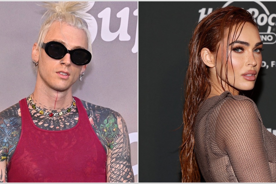 It appears that Megan Fox (r.) and Machine Gun Kelly are still twin flames.