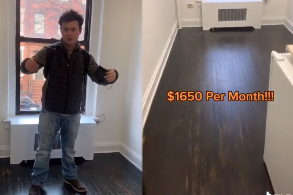 TikTok user presents the worst apartment in New York City!