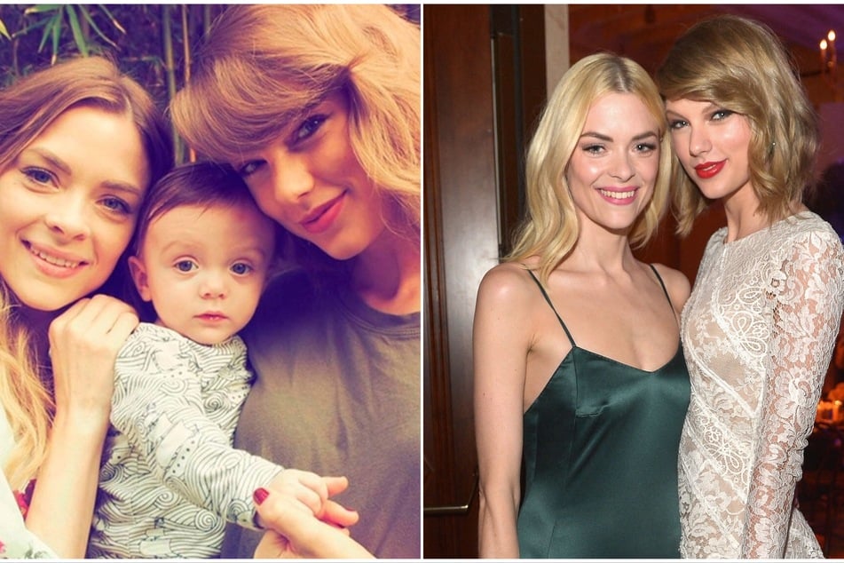 Why did Taylor Swift's godson Leo and his mom Jaime King miss her blowout wedding?