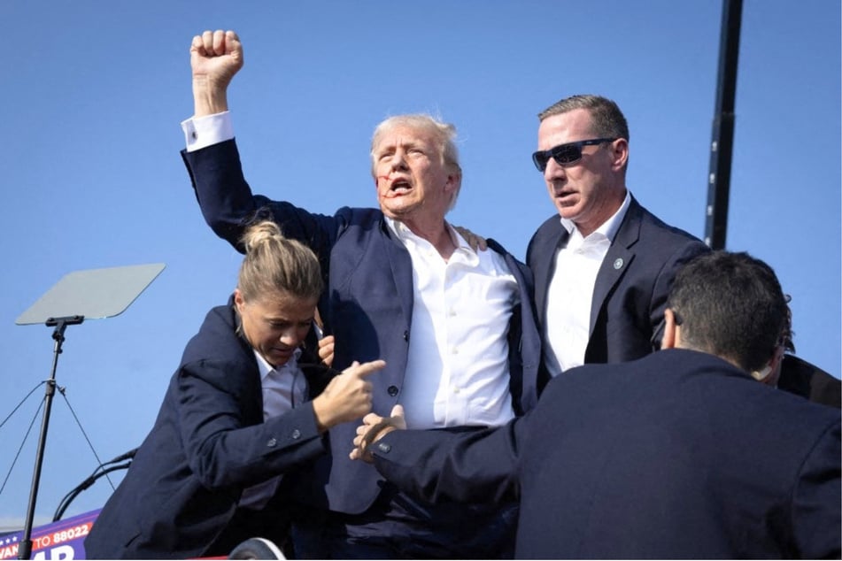 President Donald Trump on Tuesday pushed unfounded claims that the assassination attempt against him in Pennsylvania was part of a "Democrat plot."