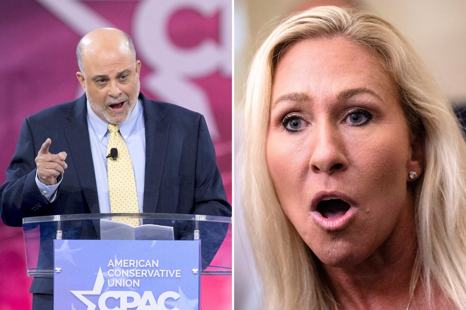 Marjorie Taylor Greene calls for Mark Levin to be fired as MAGA civil war continues