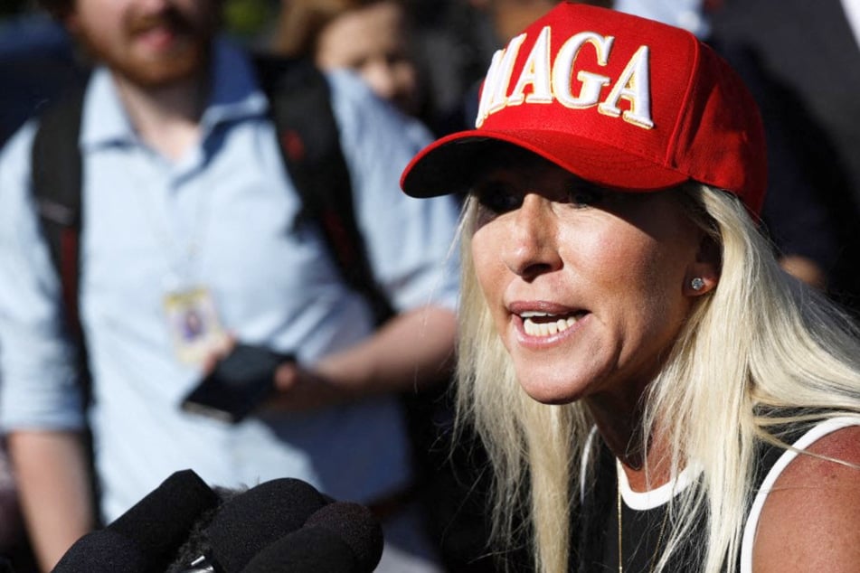 Marjorie Taylor Greene says she "can't remember the last time" she saw someone in a MAGA hat
