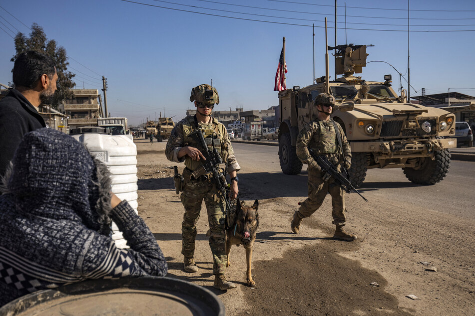Multiple US soldiers in Syria were airlifted after being injured in a shooting, according to media reports (file photo).
