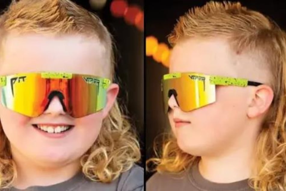 Mullet Championships crown eight-year-old winner with "sweet hair"