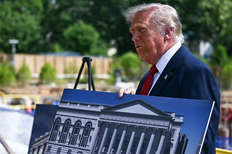 An appeals court has order construction on Trump's lavish ballroom project to be halted.
