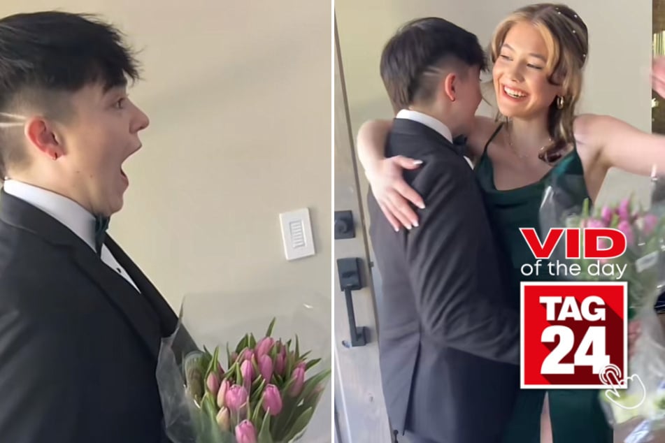 Viral Video of the Day for June 15, 2023: TikTok swoons over unforgettable prom reaction