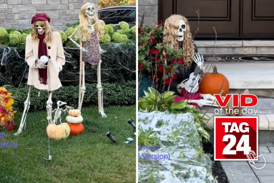 Viral Video of the Day for October 3, 2023: Spooky Taylor Swift eras' skeletons take over TikTok!