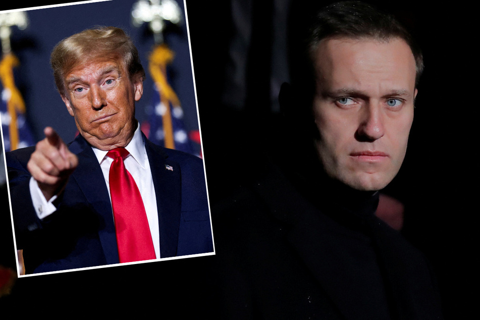 Trump compares himself to Navalny in new interview