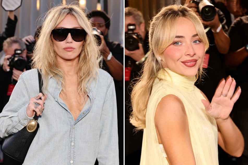 Sabrina Carpenter and Miley Cyrus serve looks at star-studded Dior show