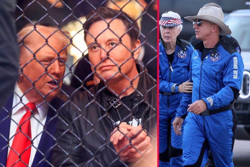 Elon Musk, Jeff Bezos, and Donald Trump dine together at Mar-a-Lago