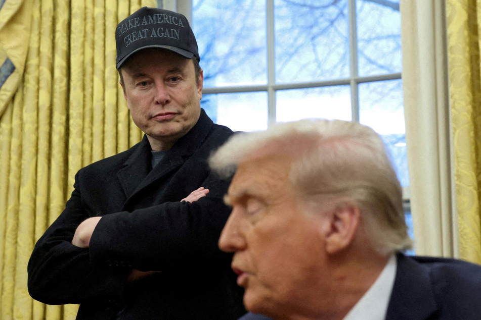 Elon Musk's (l.) role as "special government employee" is theoretically set to expire by early June.