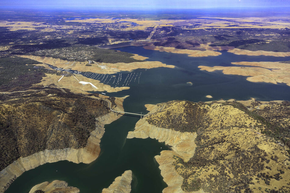 Drought conditions in California bumped up to "exceptional" as Caldor fire continues to rage