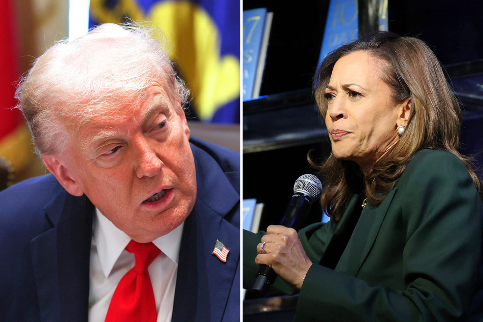 Kamala Harris slams Trump for "vengeance agenda" against Letitia James