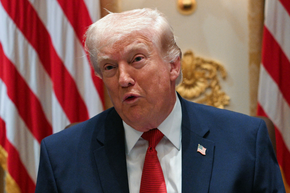 Trump pushed back at a recent report calling him "desperate" to seek a deal with Iran.
