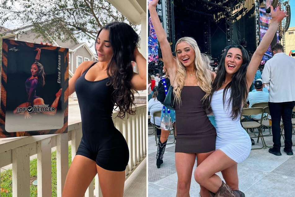 Olivia Dunne's teammate Elenas Arenas launches first trading card