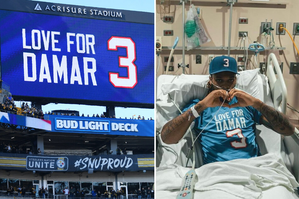 Damar Hamlin released from hospital a week after cardiac arrest