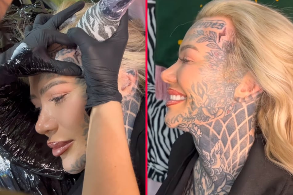UK's most tattooed mom breaks personal rule with insane new inking