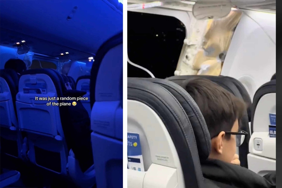 Airplane makes emergency landing after window blows off