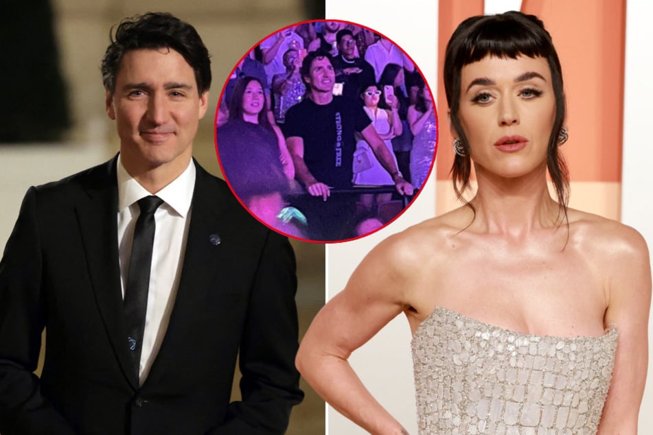 Katy Perry romance rumors heat up as Justin Trudeau attends her concert!