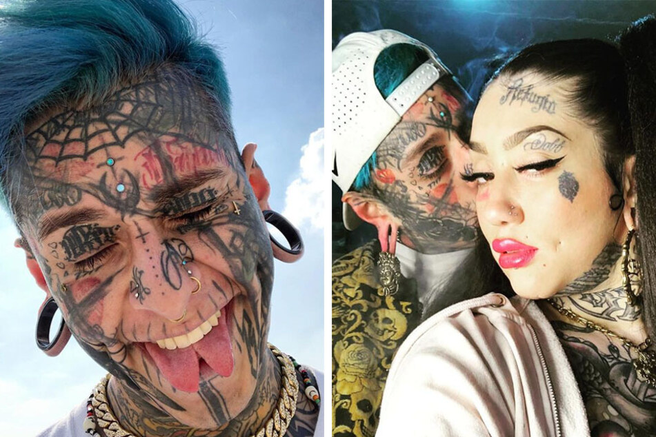 Tattoo-covered man gets penis implants to enhance his privates for pleasure