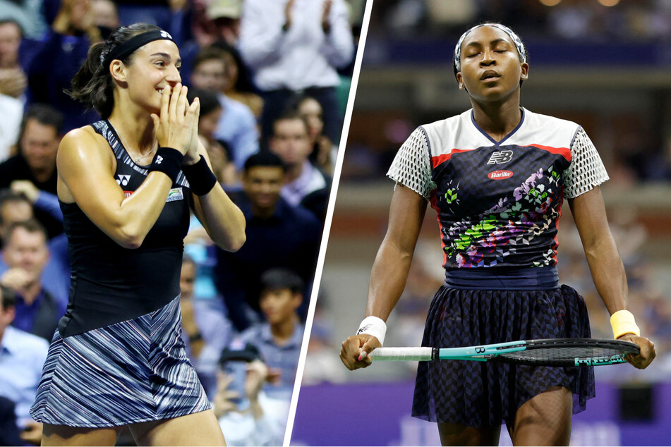 US Open: Caroline Garcia powers past Coco Gauff to first grand slam semi-final