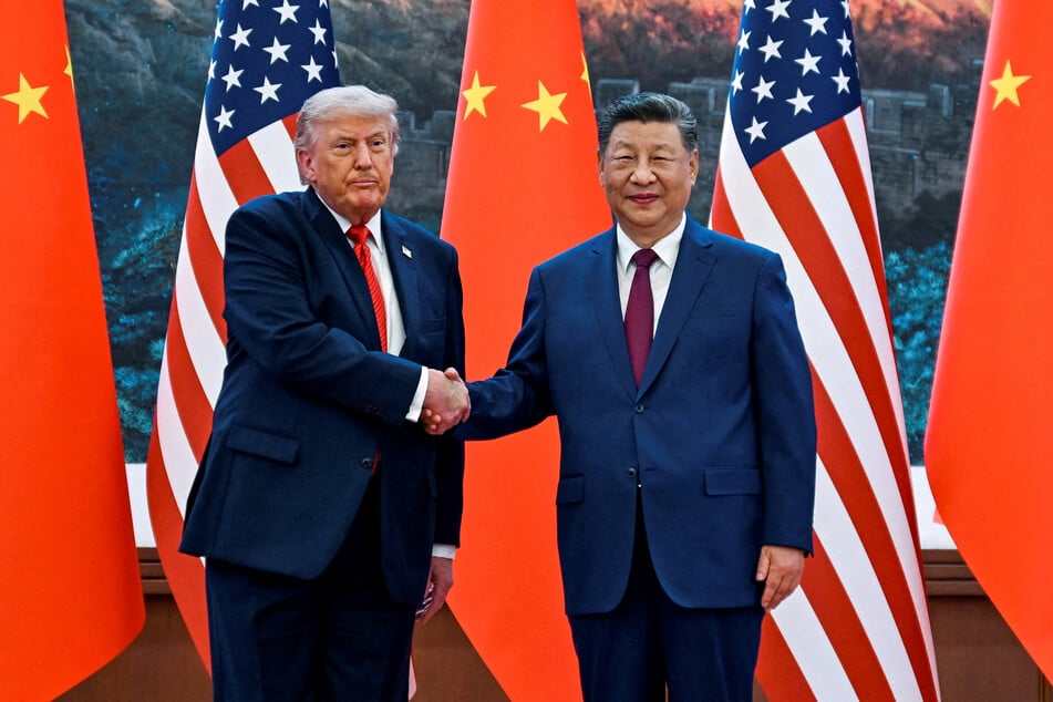 President Donald Trump (l.) is due to meet with Chinese President Xi Jinping (r.) at the White House on Thursday.