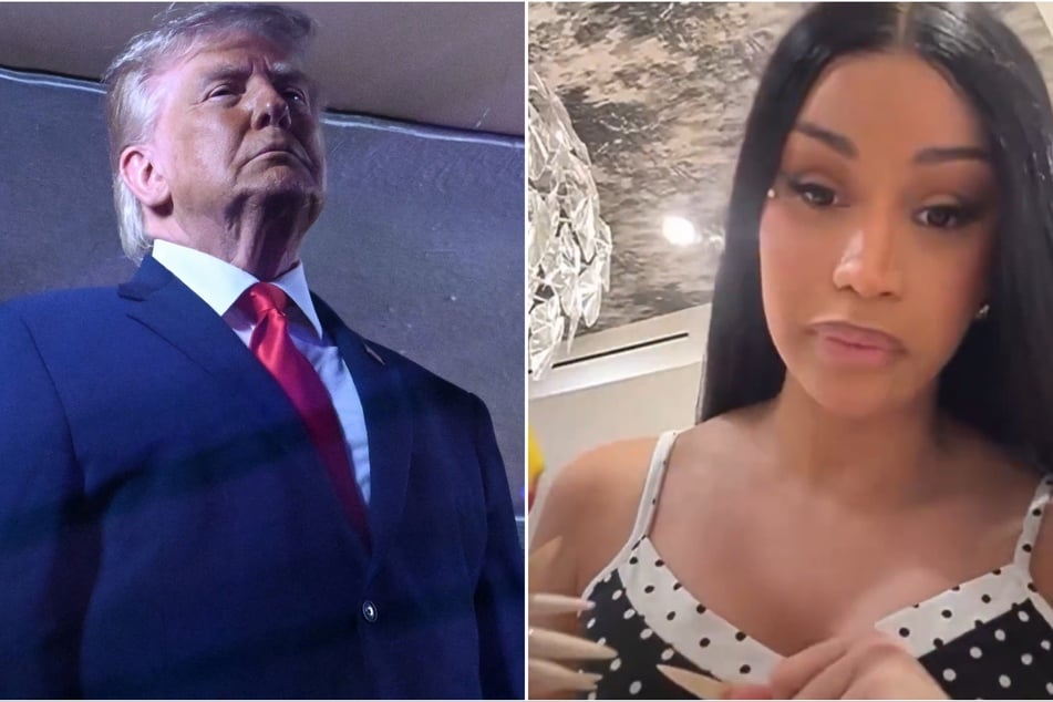 Cardi B blames Trump for Knicks' NBA Finals loss: "It did feel a little dark in there"