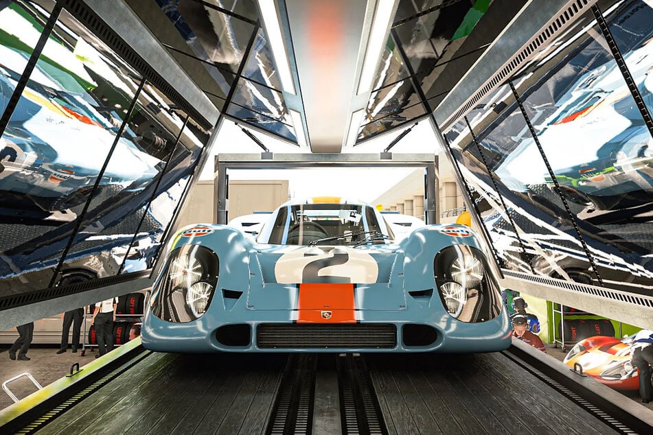 Souped-up supercars shine and twinkle in Gran Turismo 7.