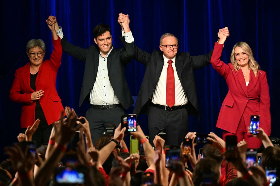 Albanese used his victory speech to thank the Australian people for voting for "fairness, aspiration, and opportunity for all."