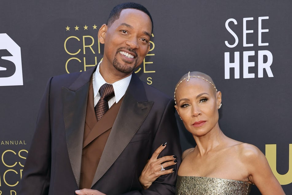 Jada Pinkett-Smith says that Will Smith's (l) Oscar slap helped repair their marriage.