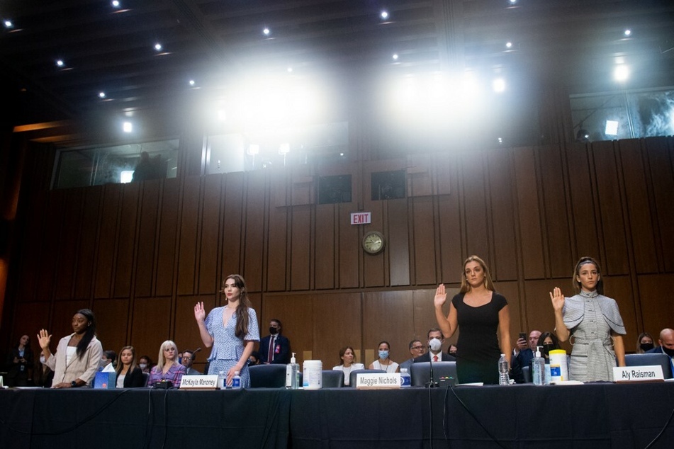 Simone Biles among group suing FBI for mishandling Larry Nassar sex abuse case