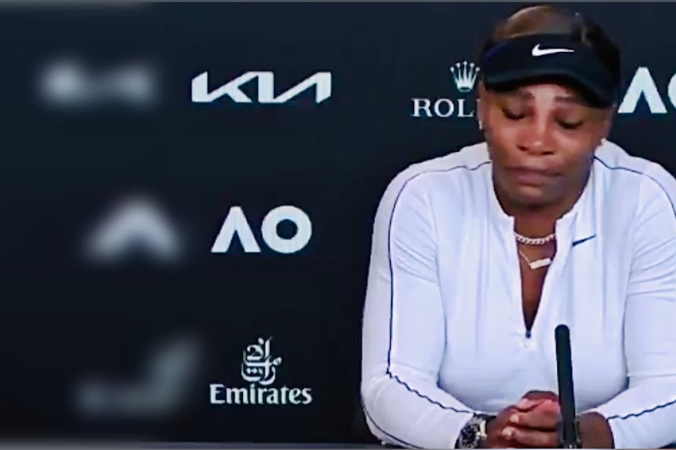 Serena Williams left interview in tears after Australian Open defeat