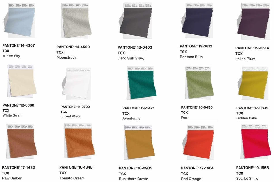 Pantone Color Institute says we should be expecting to see an interesting mix of jewel tones combined with earth tones in the fashion world.