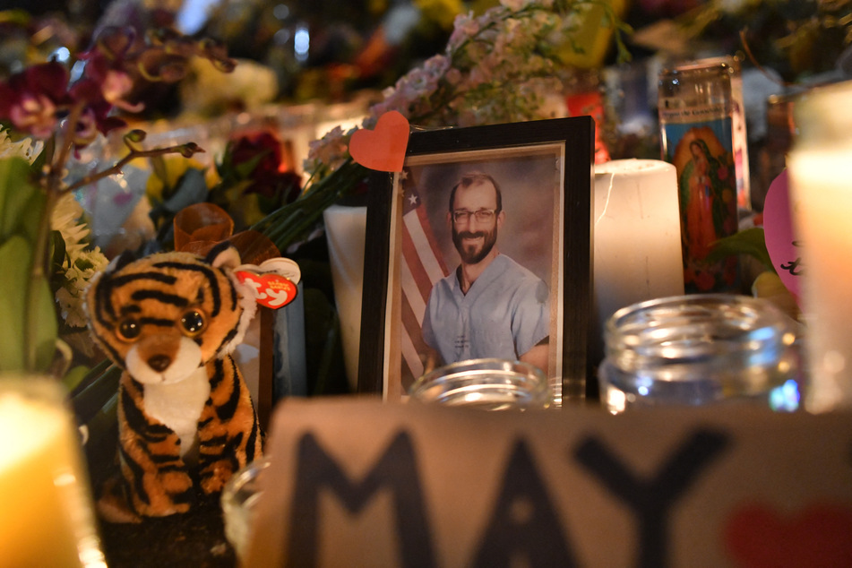 Alex Pretti's coworkers held an emotional moment of silence in his honor at Minneapolis VA Medical Center on Monday.