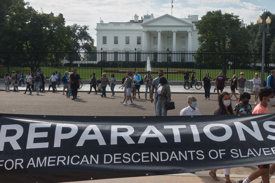 Academics, activists, and community gathered to speak on a bill which would make Washington DC the next city to get a reparations task force.