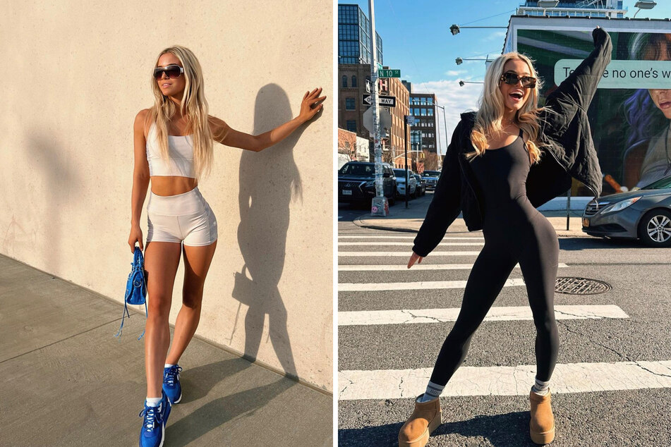 Olivia Dunne's luscious "lavender haze" gym 'fit is going viral!