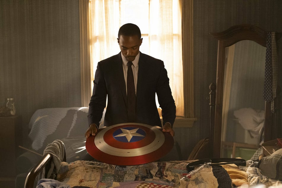 Anthony Mackie as Falcon/Sam Wilson in The Falcon and The Winter Solider series.