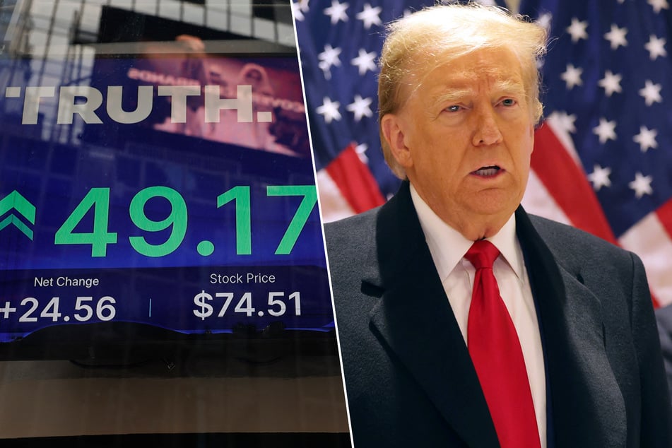 Donald Trump has welcomed another reprieve amid legal problems as shares of Trump Media & Technology Group soared in its Nasdaq debut Tuesday.
