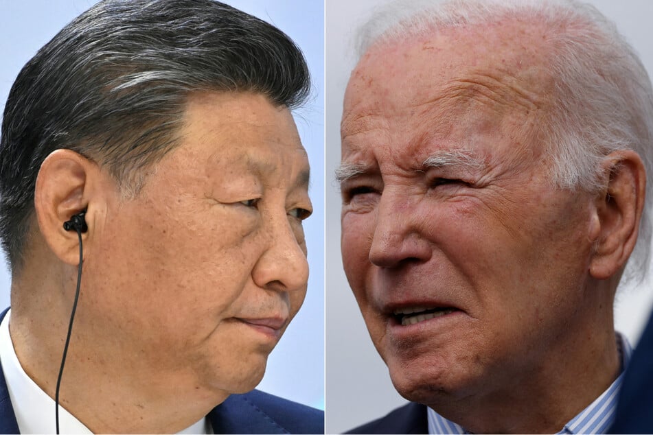 US President Joe Biden (r.) and Chinese President Xi Jinping will meet Saturday at the APEC summit in Peru.
