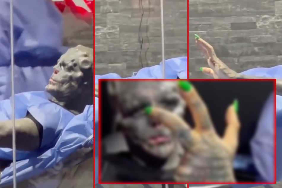 Black Alien tattoo addict shares finger amputation video and teases future chops