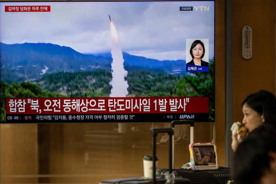 North Korea's Kim Jong Un oversees launch of missile that uses AI to adjust trajectory