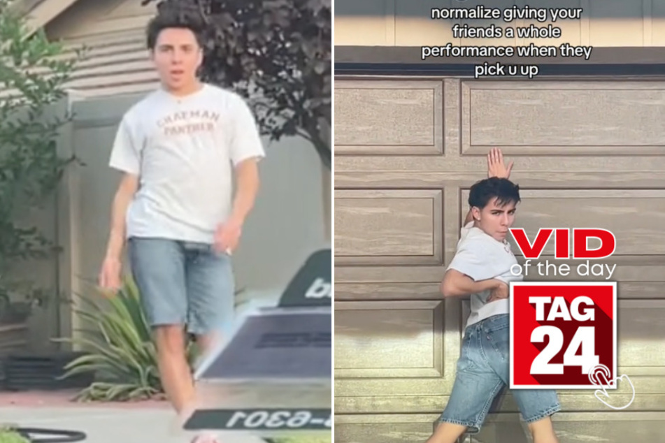 Viral Video of the Day for August 3, 2024: Friends "normalize" giving each other performances: "rent was DUE"