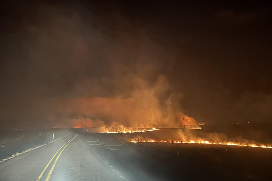 The Smokehouse Creek fire started on Monday and has since merged with another major blaze.