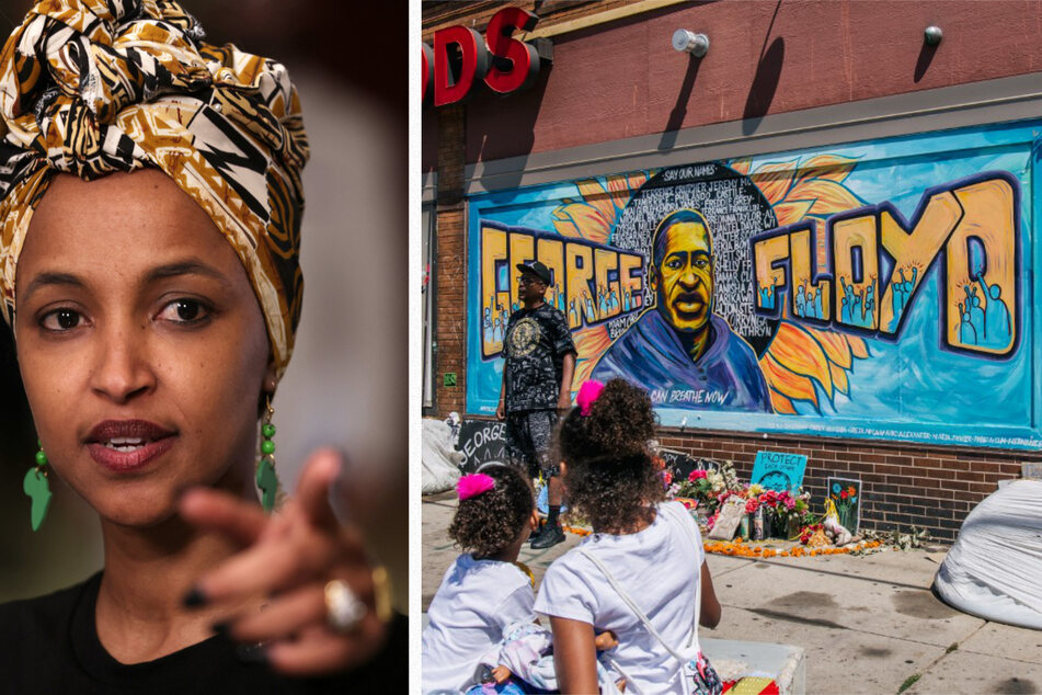 US Representative Ilhan Omar (l.) introduced a new House resolution on Wednesday condemning police violence worldwide.