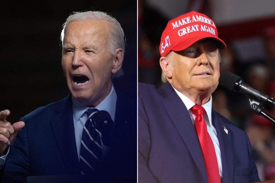 Biden slams Trump's "onslaught of lies" over hurricanes ahead of Milton