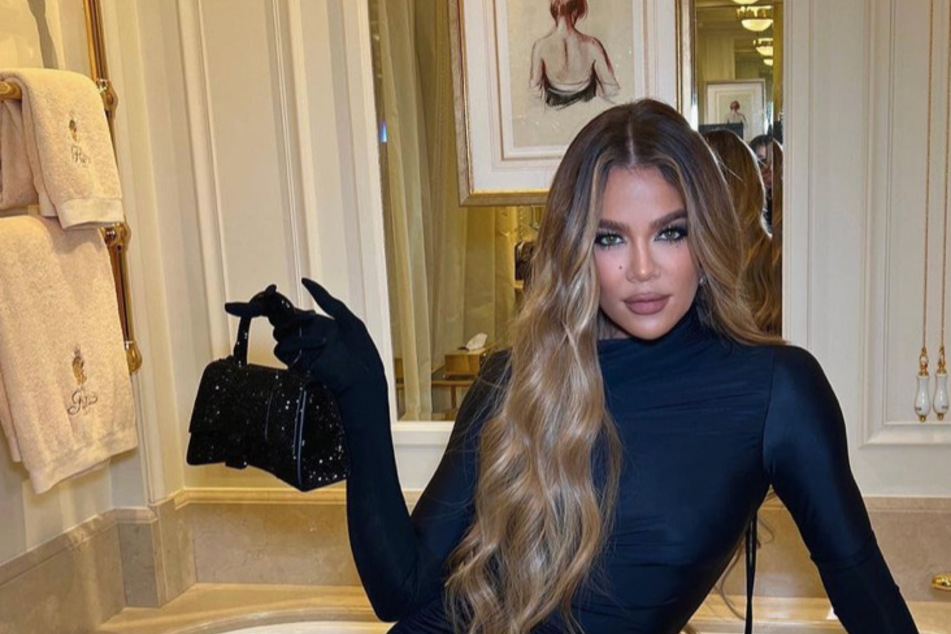 Khloé Kardashian shows off stunning '90s wedding glam in new photos