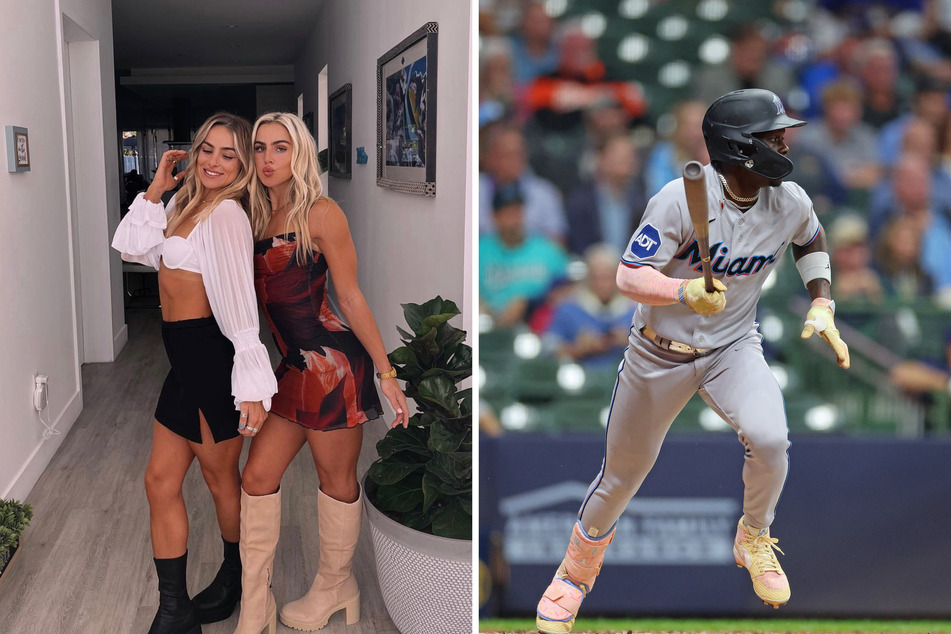 Cavinder twins dive into rumored MLB curse with Jazz Chisholm Jr.