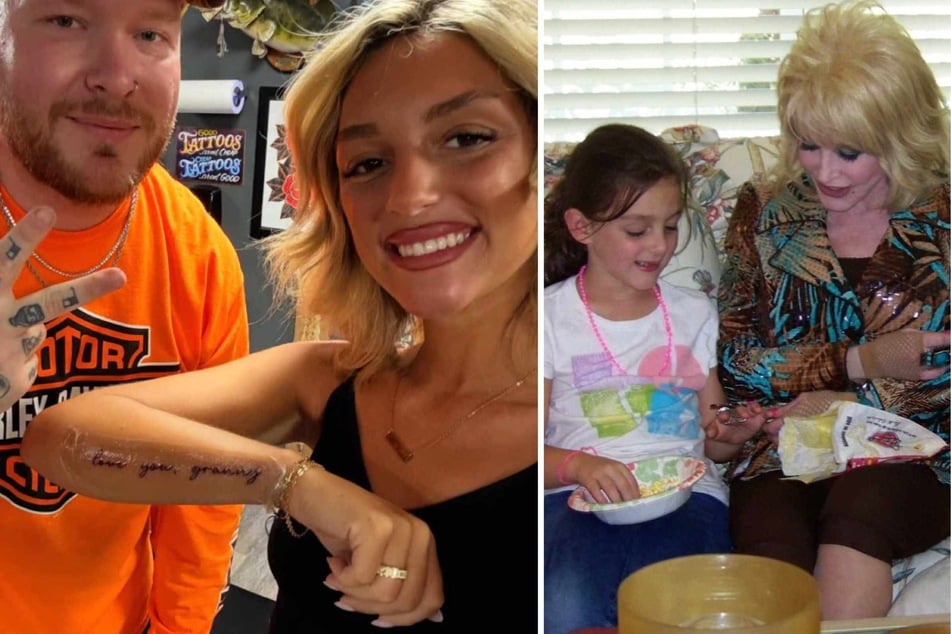 Dolly Parton's niece Lainey Parton just got a touching new tattoo tribute to honor her dear departed "Granny."