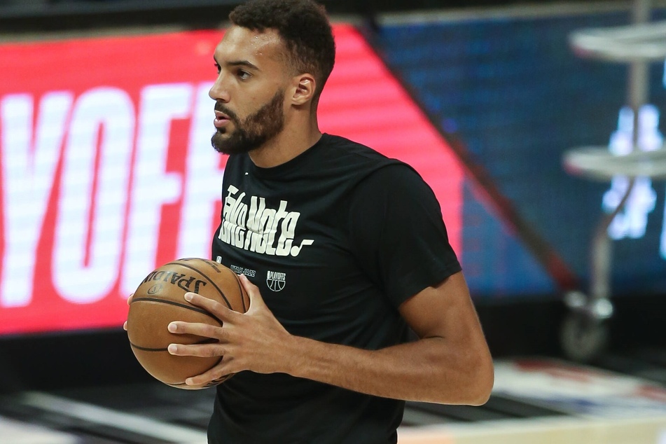 Utah Jazz center Rudy Gobert is the NBA's reigning 2020 Defensive Player of the Year.
